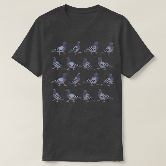 Pigeon Walk 2 T-Shirt (Design vorne)