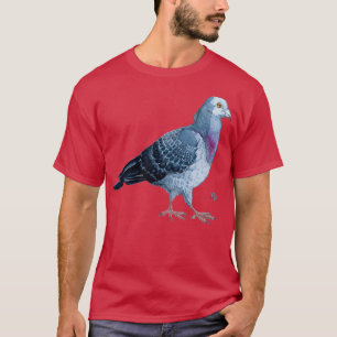 Pigeon Watercolor T-Shirt