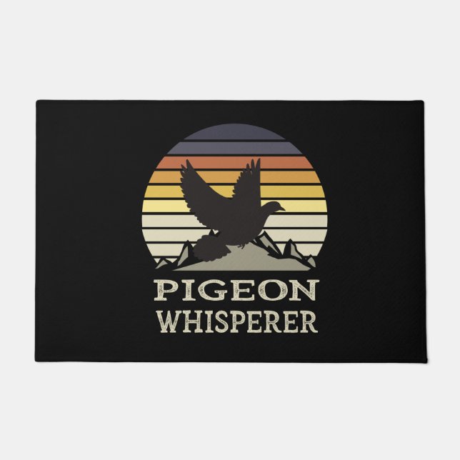 Pigeon Whisperer Fußmatte (Vorderseite)