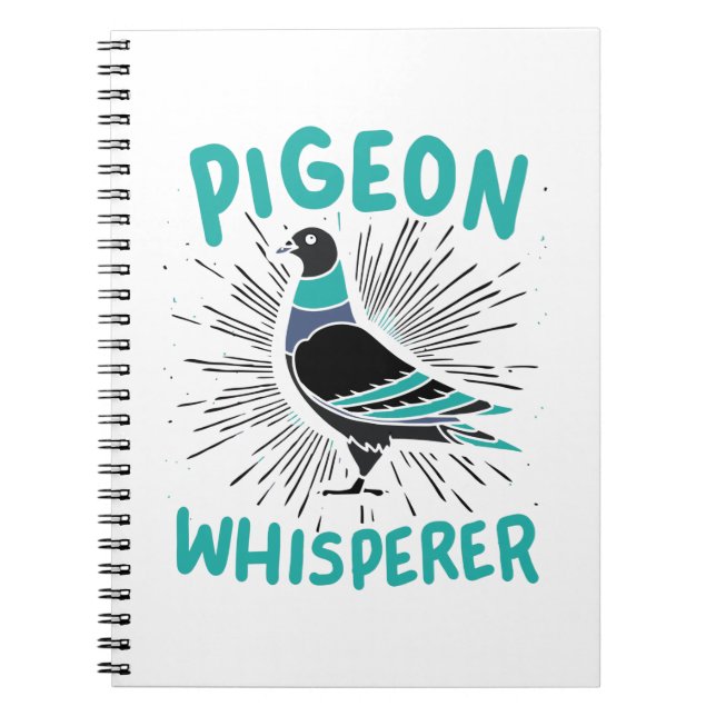 Pigeon Whisperer Notizblock (Vorderseite)