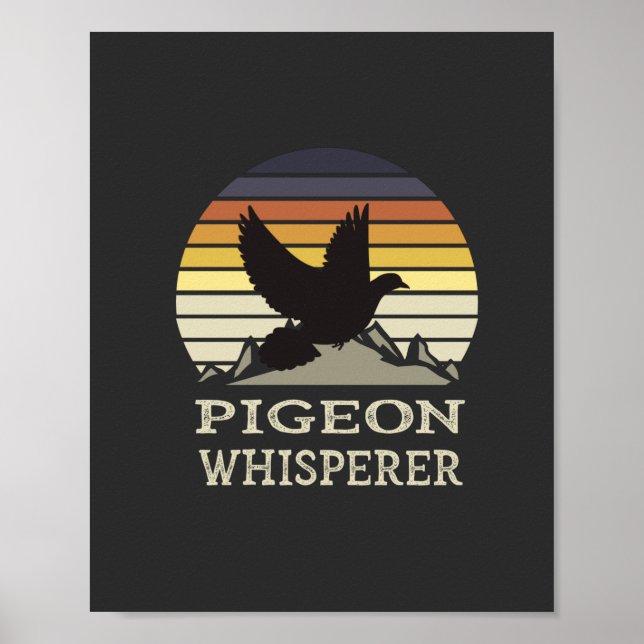 Pigeon Whisperer Poster (Vorne)