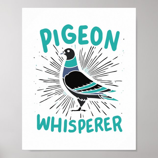 Pigeon Whisperer Poster (Vorne)