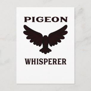 Pigeon Whisperer Postkarte