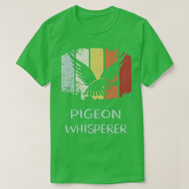Pigeon Whisperer T-Shirt (Design vorne)