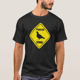 Pigeon Xing Bird Vintag T-Shirt