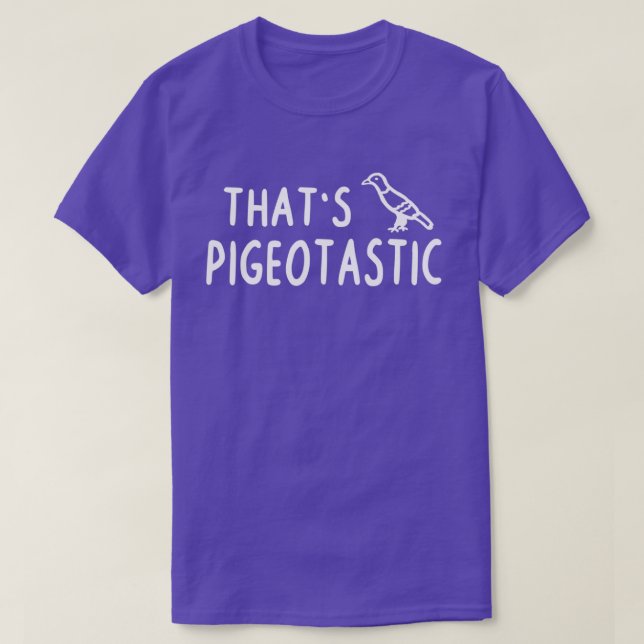 Pigeotastic pigeon breeder city bird pigeon design T-Shirt (Design vorne)
