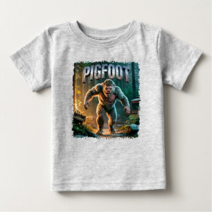Pigfoot Fotocombo Creature Funny Baby T-shirt