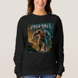 Pigfoot Fotocombo Creature Funny Sweatshirt