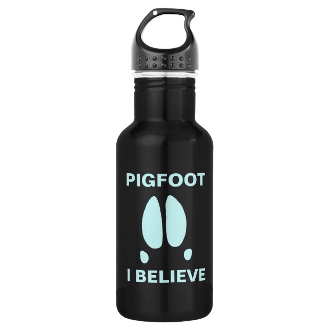 Pigfoot - Ich glaube Trinkflasche (Vorderseite)