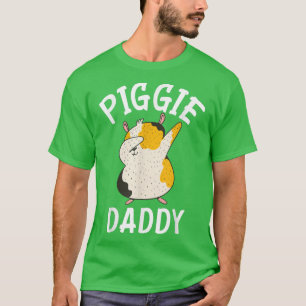 Piggie Daddy Niedliche Guinea Vater T-Shirt