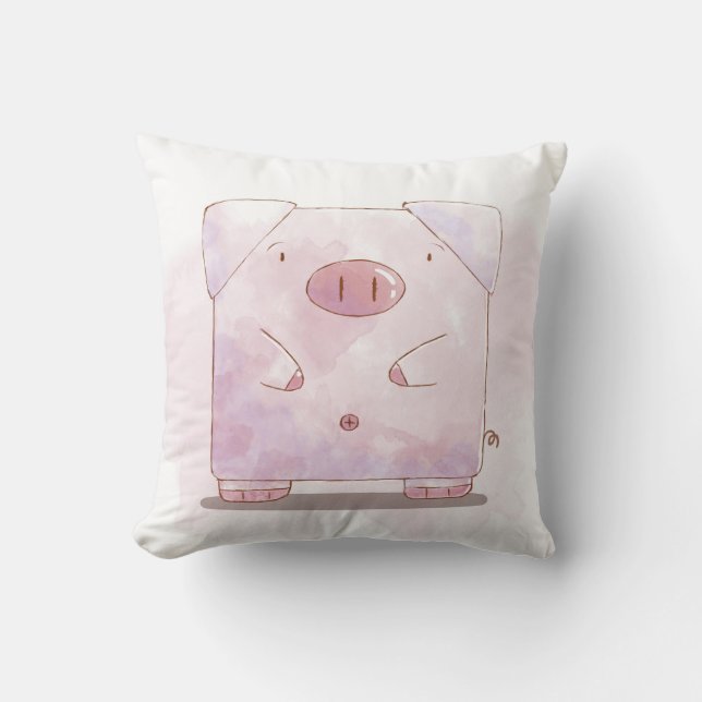 Piggie Süsse Kissen (Vorderseite)