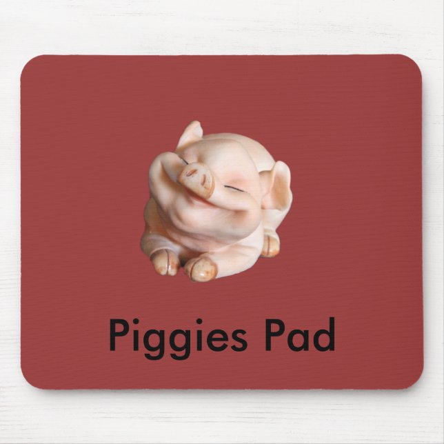 Piggies Auflage-lustiger Designer Mousepad (Vorne)