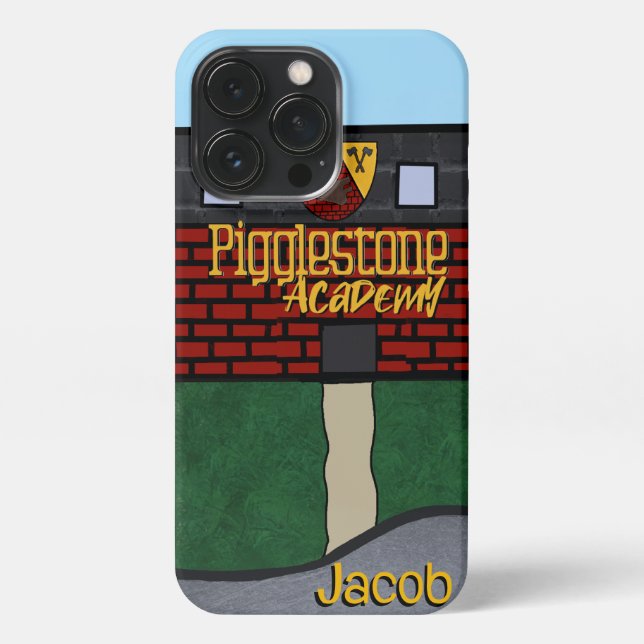 Pigglestone Academy Phone Case iPhone Hülle (Rückseite)