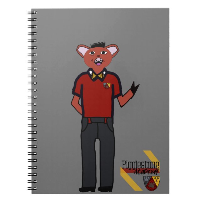 Pigglestone-Notebook 5 Notizblock (Vorderseite)