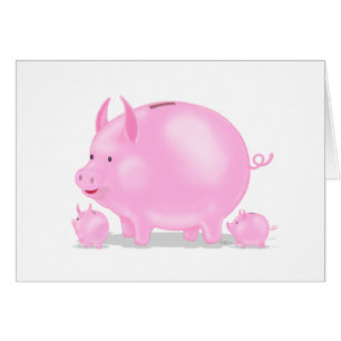 Piggy Bank mit Ferkeln