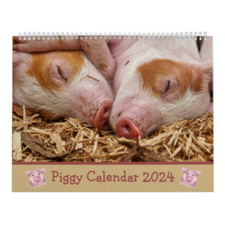 Piggy Calendar 2024 Kalender