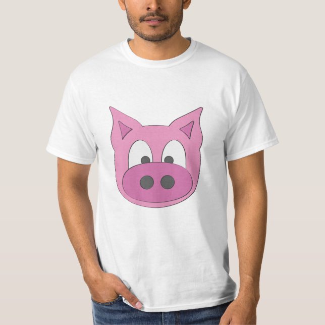 Piggy Face T-Shirt (Vorderseite)