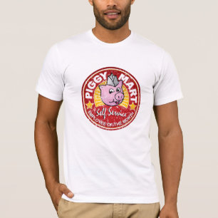 Piggy Handelszentrum-Angestellter des Monats T-Shirt