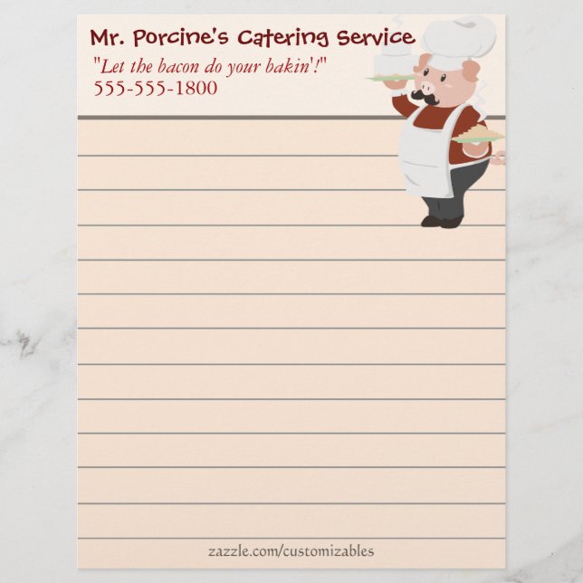 Piggy Koch Letterhead (Vorderseite)
