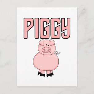 Piggy T - Shirts und Geschenke Postkarte