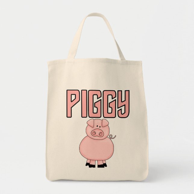 Piggy T - Shirts und Geschenke Tragetasche (Vorne)