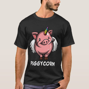 Piggycorn Schwein Einhorn T-Shirt