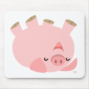 Piggys, Spaß mousepad habend