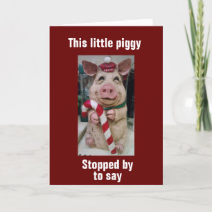 PIGGYS WISHES *DIE BESTE FERIENSAISON* FEIERTAGSKARTE