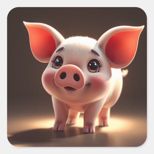 Piglet Stickers (Vorderseite)