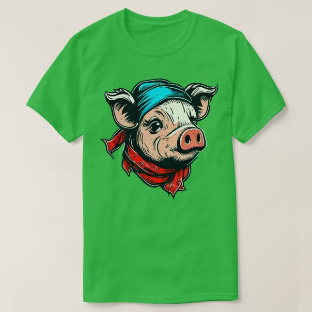 Pigment mit Ananas 4 T-Shirt (Design vorne)