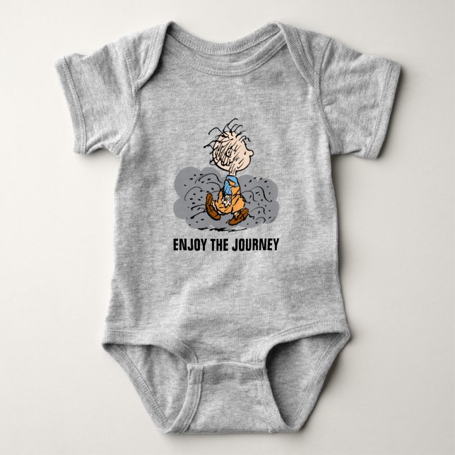 Pigpen Walking Cloud Baby Strampler (Vorderseite)