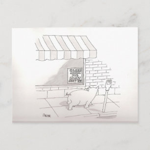 PigRoast Einladungspostkarte