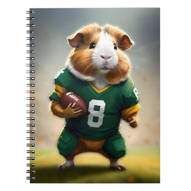 Pigskin Prodigy: Die Guinea Pig Quarterback, Notizblock (Vorderseite)
