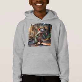 Piguana Fotografisch Combo Kreatur Witzig Hoodie