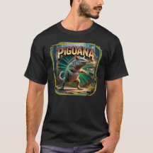 Piguana Illustration Combo Creature Funny