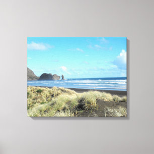 Piha Beach Leinwanddruck