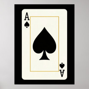 Pik-Ass Black Gold Mode Poster