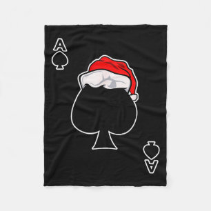 Pik-Ass-Weihnachtsgeschenk Spiel- und Kartenspiel Fleecedecke