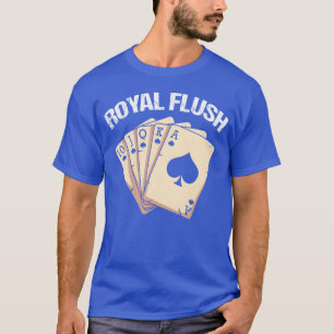 Pik Kartenspiel Spieler lustiges Mädchen T-Shirt