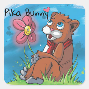 Pika Bunny Stickers