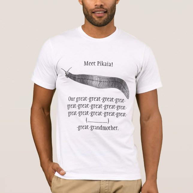 Pikaia T-Shirt (Vorderseite)