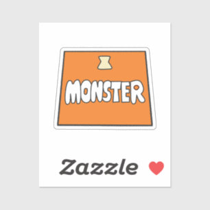 Pikamee-Kostüm, Monster  Aufkleber