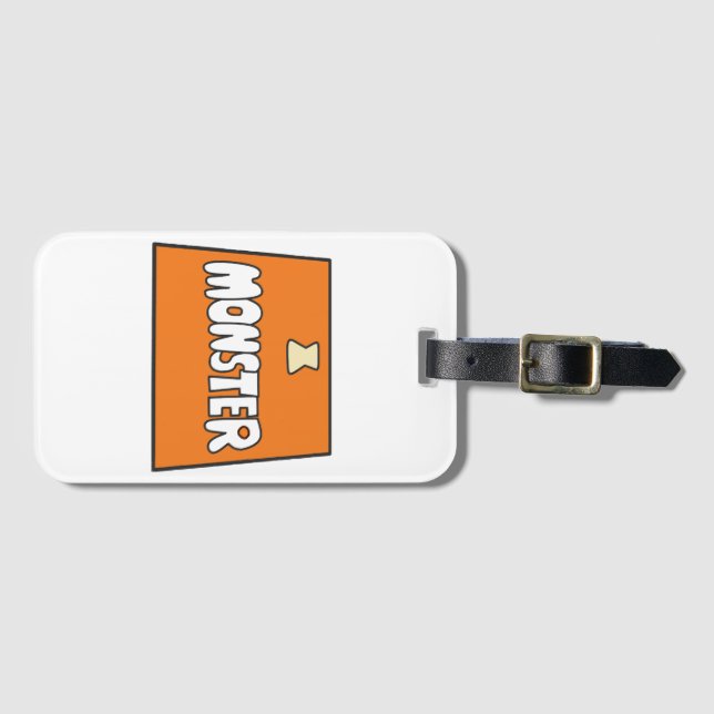Pikamee-Kostüm, Monster Gepäckanhänger (Vorderseite (Horizontal))