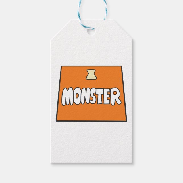 Pikamee-Kostüm, Monster Geschenkanhänger (Vorderseite)
