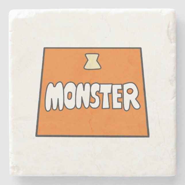 Pikamee-Kostüm, Monster Steinuntersetzer (Vorderseite)