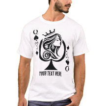 Pikdame-Spielkartensymbol mit Eleganz