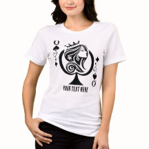 Pikdame-Spielkartensymbol mit Eleganz