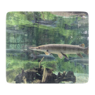 Pike-Fische Schneidebrett