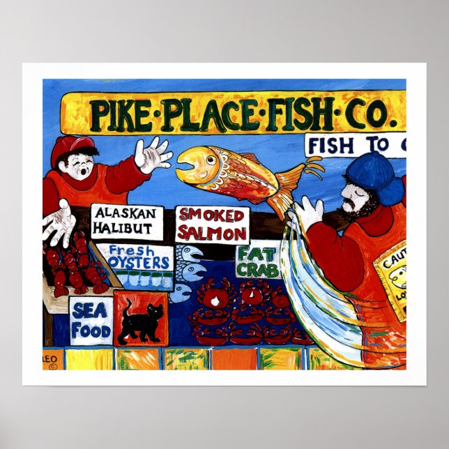 Pike Place Fish Co. Poster (Vorne)