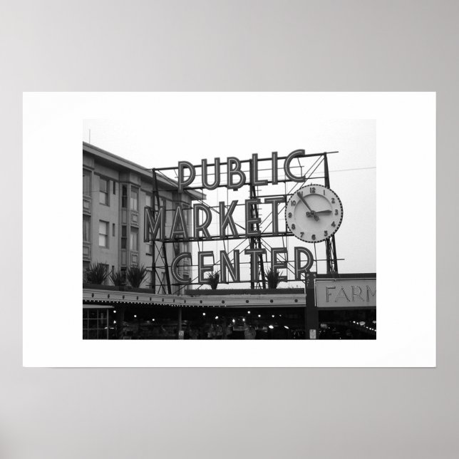 Pike Place Market Poster (Vorne)